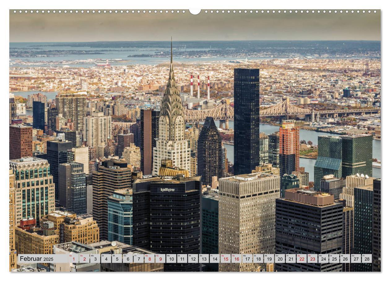 Bild: 9783435413294 | New York Impressionen 2025 (Wandkalender 2025 DIN A2 quer),...