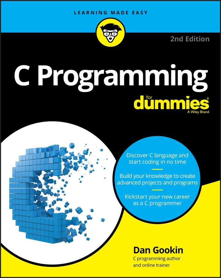 Cover: 9781119740247 | C Programming For Dummies | Dan Gookin | Taschenbuch | 464 S. | 2020