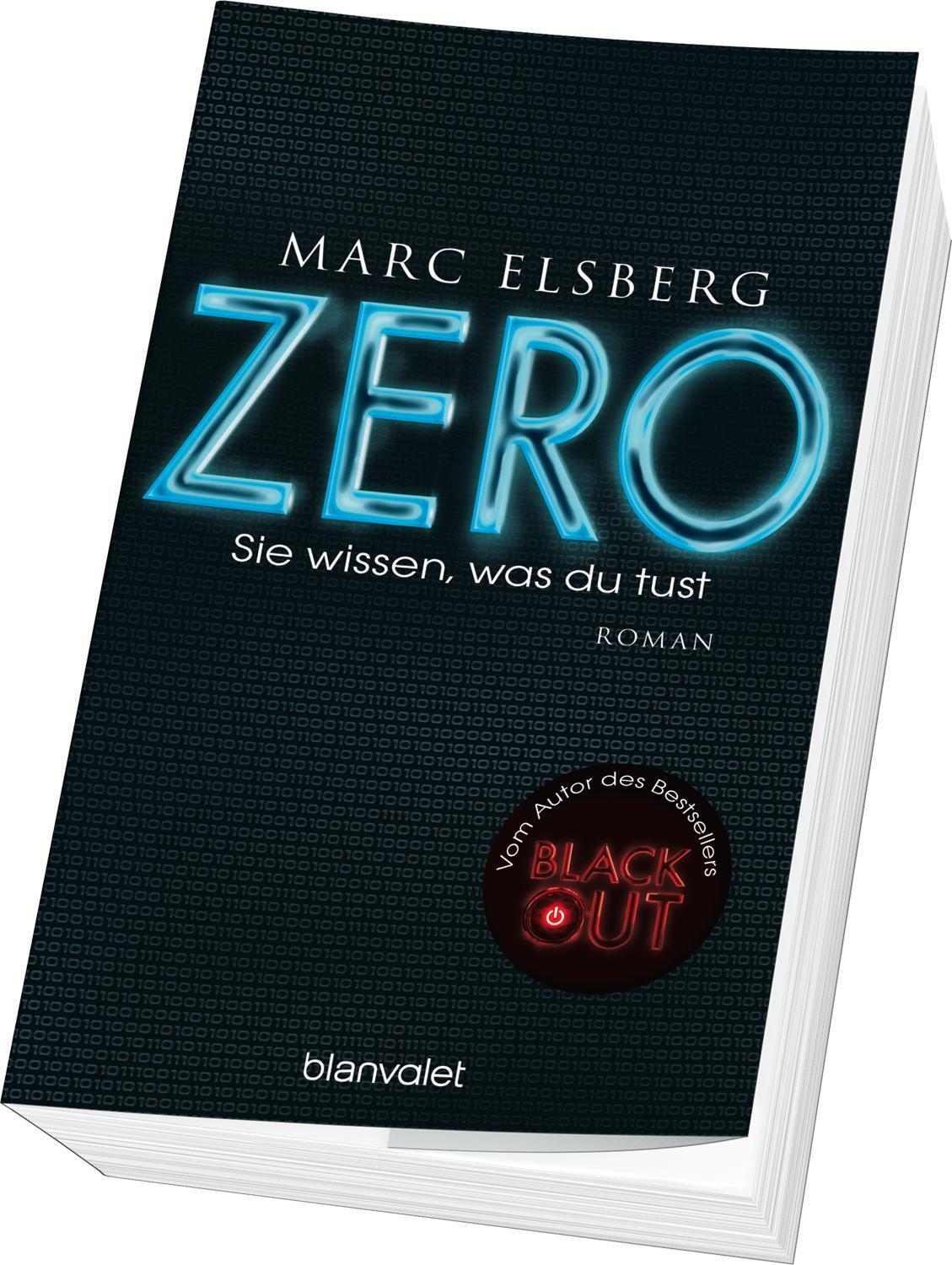 Bild: 9783734100932 | ZERO - Sie wissen, was du tust | Marc Elsberg | Taschenbuch | 512 S.