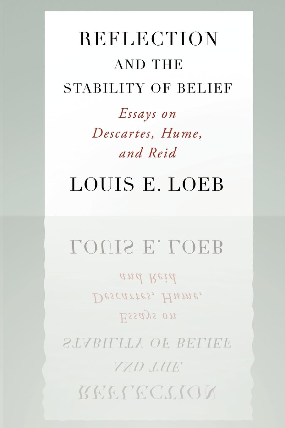 Cover: 9780195368758 | Reflection and the Stability of Belief | Louis E. Loeb | Taschenbuch