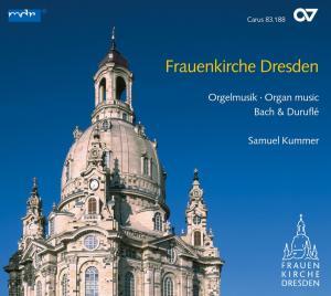 Cover: 4009350831889 | Frauenkirche Dresden: Orgelmusik/Organ music | Bach/Duruflé | Audio-CD