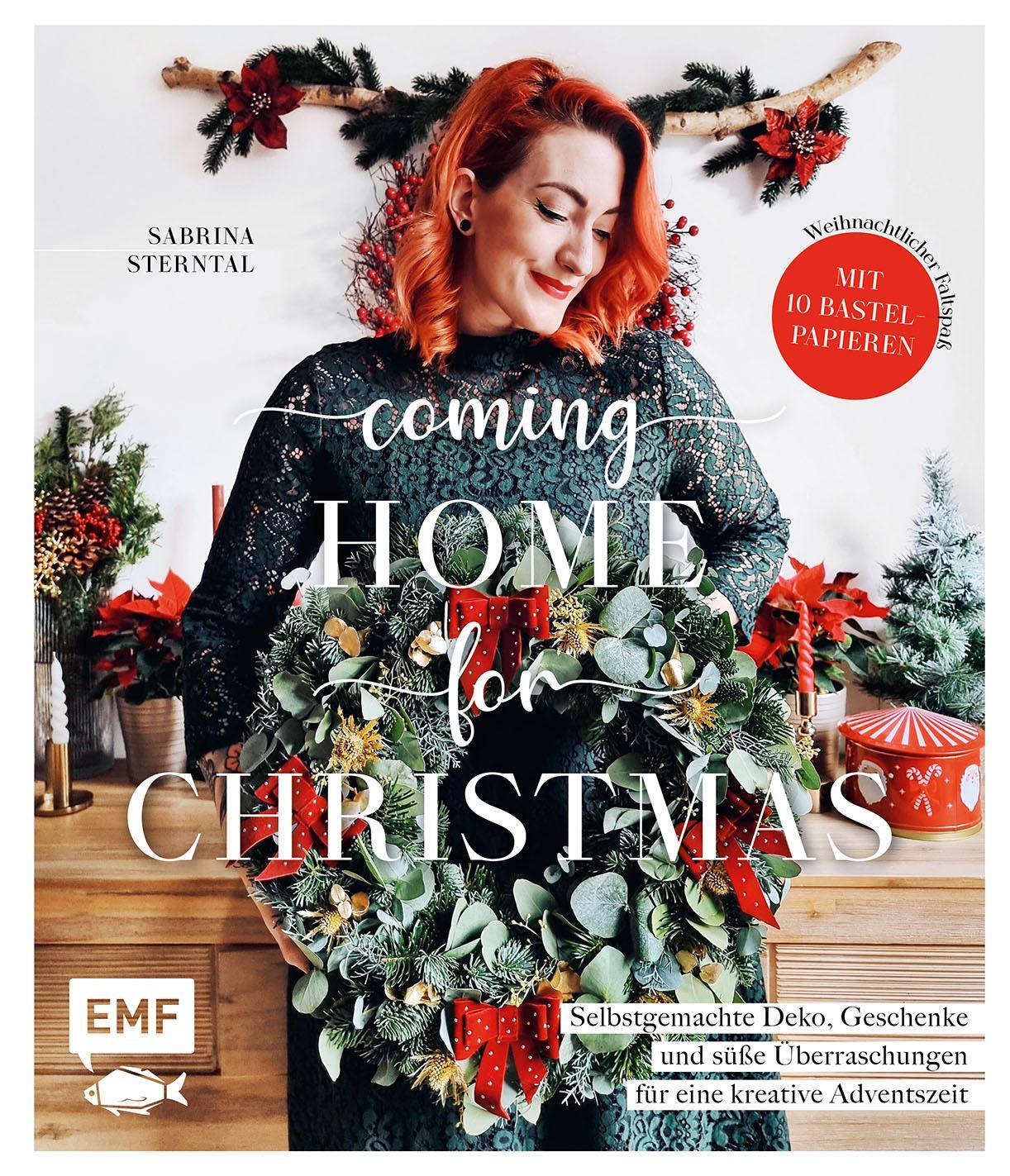 Cover: 9783745918670 | Coming home for Christmas - Selbstgemachte Deko, Geschenke und süße...