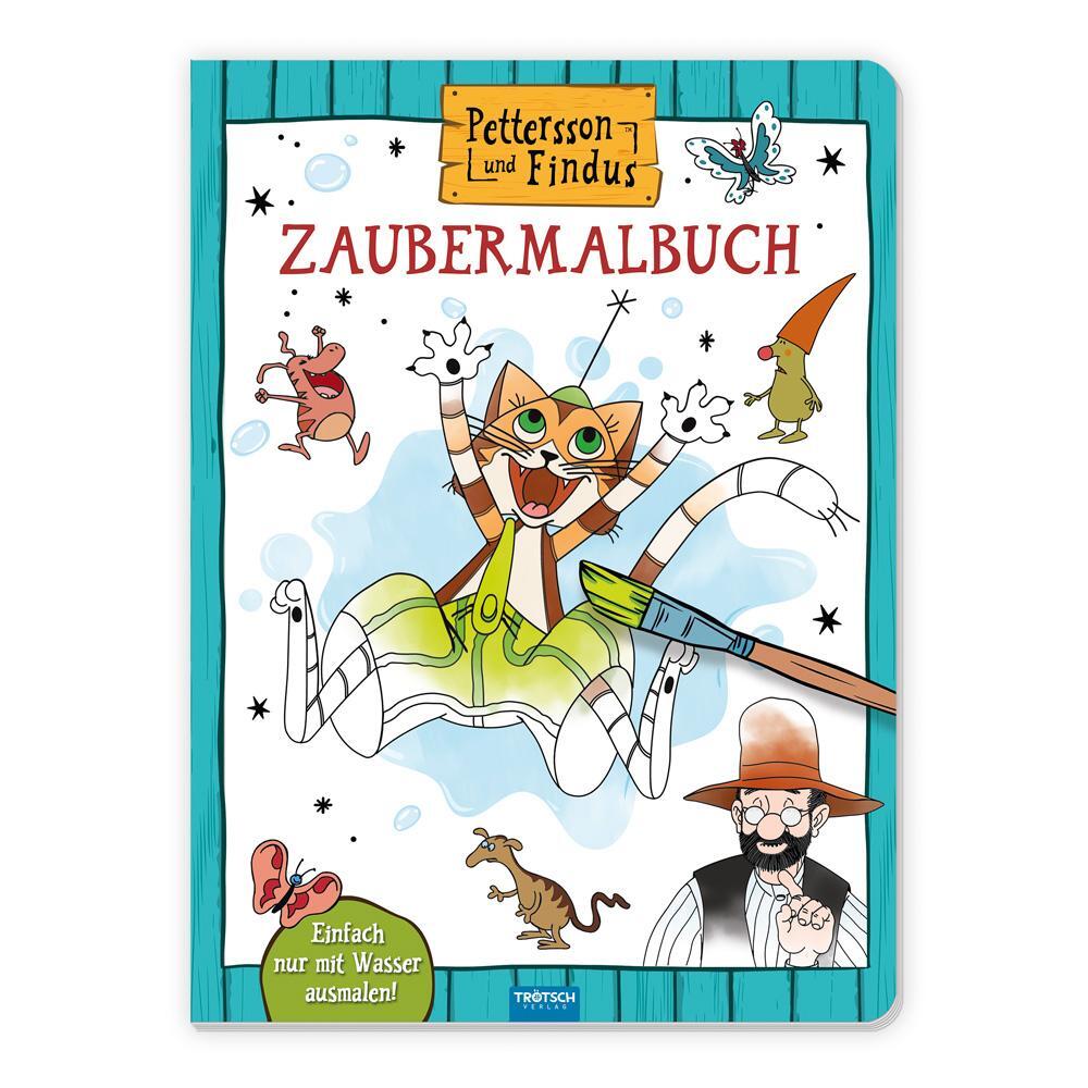 Cover: 9783988022820 | Trötsch Pettersson &amp; Findus Zaubermalbuch | Malbuch Ausmalbuch | KG