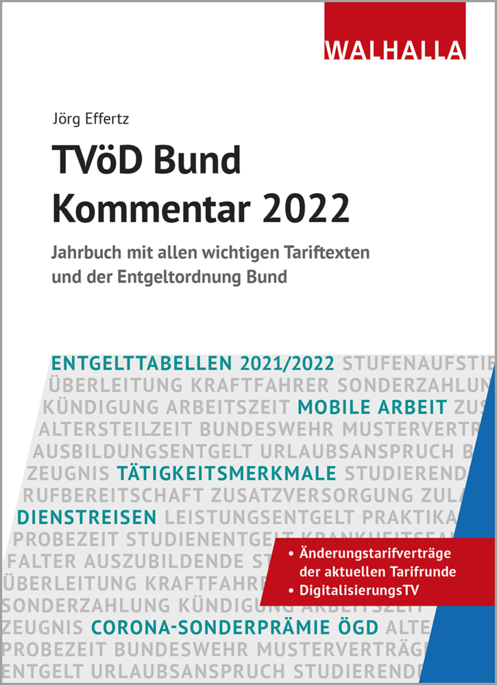 Cover: 9783802979170 | TVöD Bund Kommentar 2022 | Jörg Effertz | Buch | Deutsch | 2021