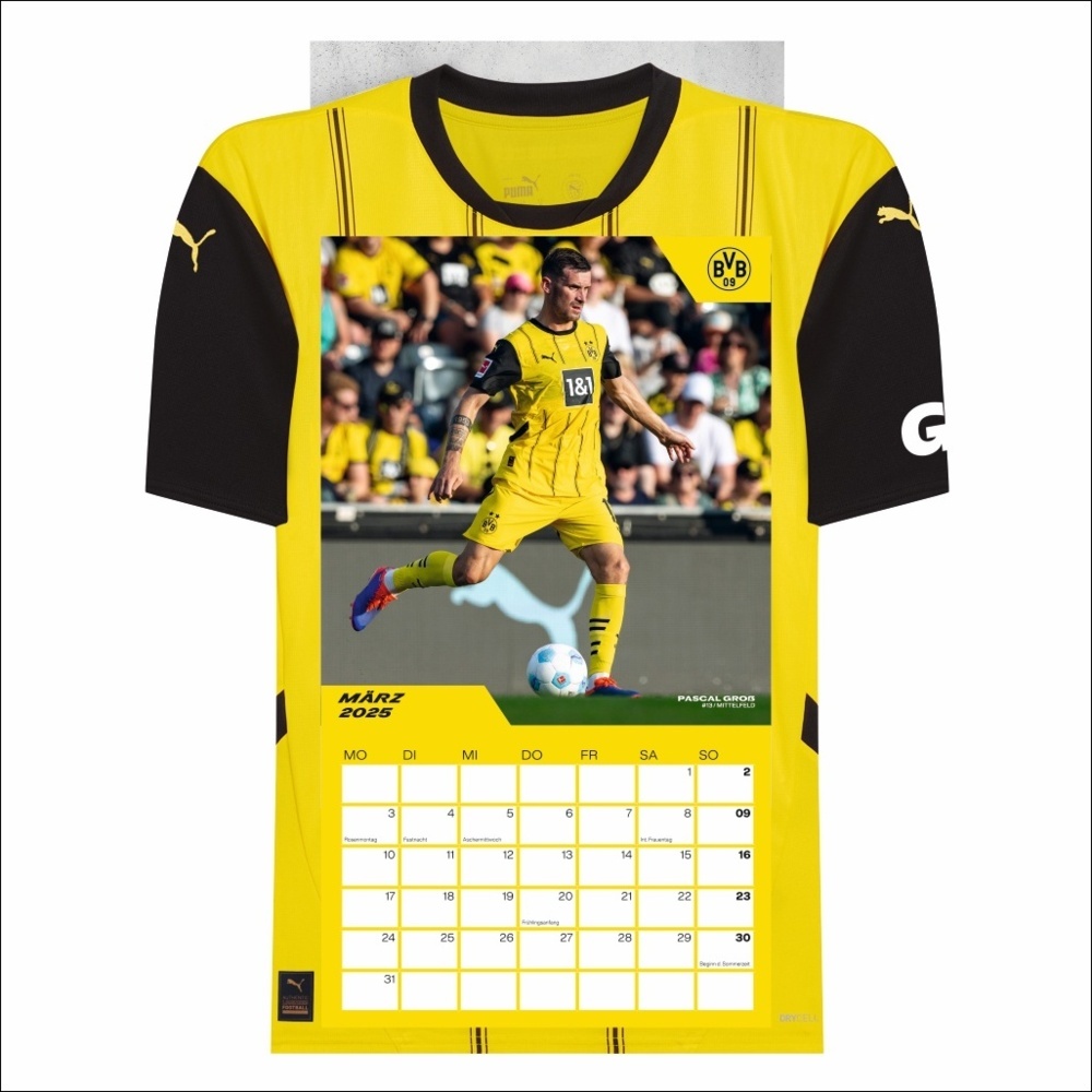 Bild: 9783756405442 | BVB Trikotkalender 2025 | Kalender | Spiralbindung | 14 S. | Deutsch