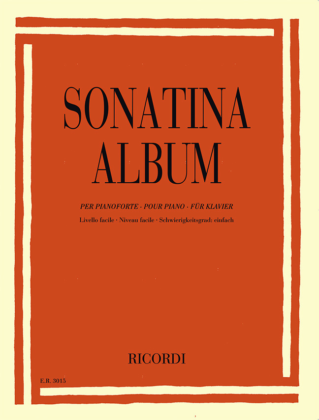 Cover: 9790041830155 | Sonatina Album (Easy) | Buch | Ricordi | EAN 9790041830155