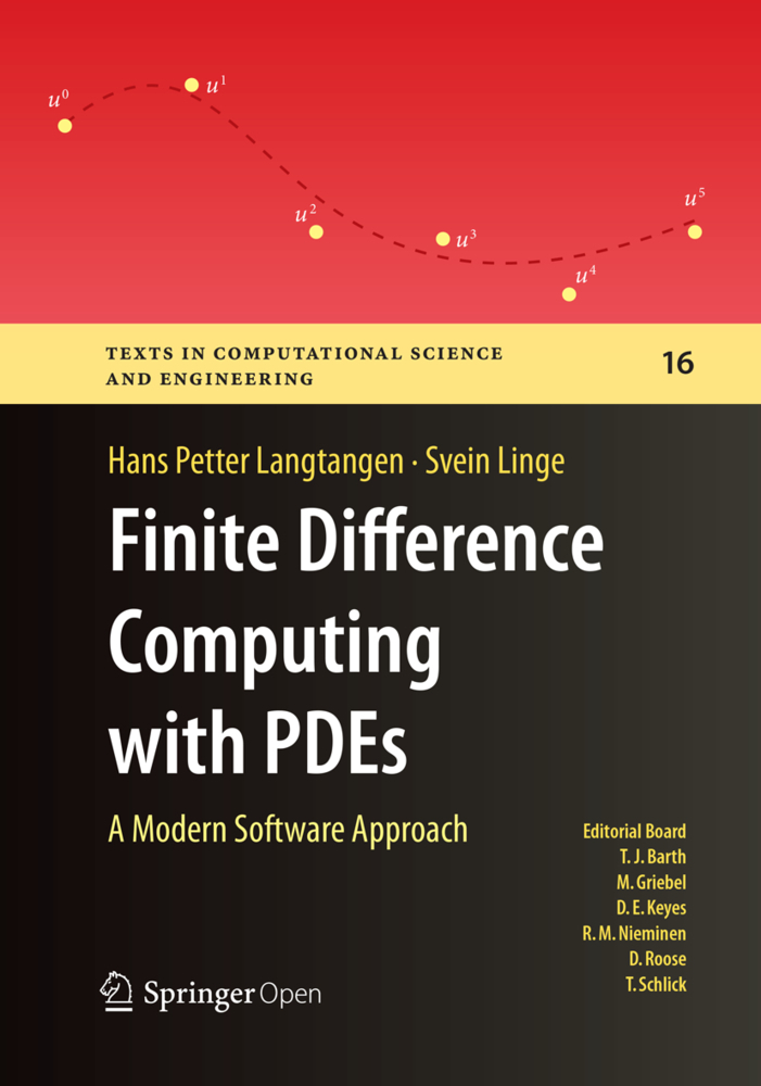 Cover: 9783319856667 | Finite Difference Computing with PDEs | A Modern Software Approach