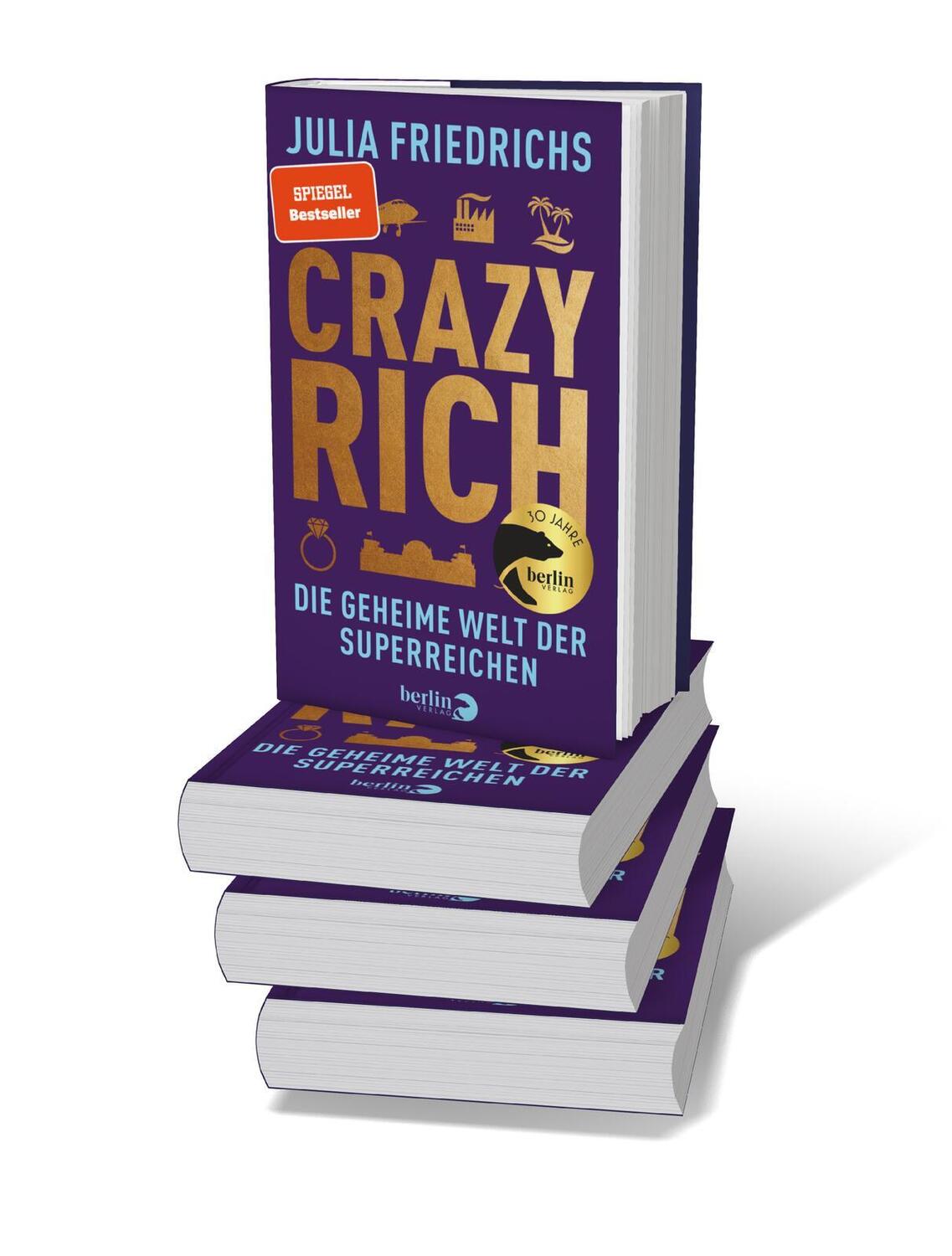 Bild: 9783827015129 | Crazy Rich | Die geheime Welt der Superreichen | Julia Friedrichs