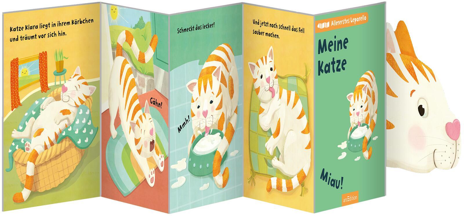 Bild: 9783845851167 | Allererstes Leporello - Meine Katze | Miau! | Laura Watson | Buch