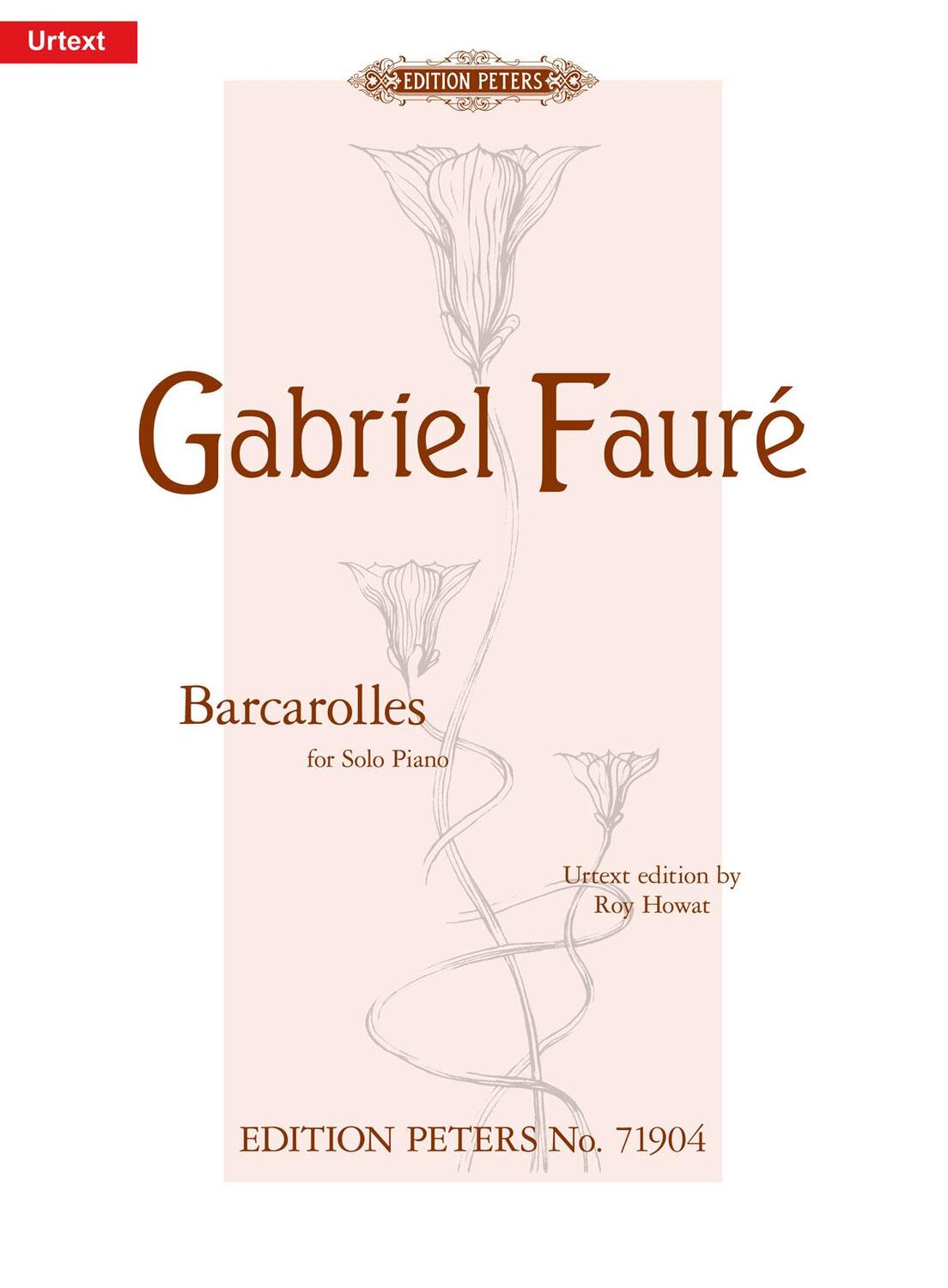 Cover: 9790577087573 | Barcarolles for Piano | Urtext | Gabriel Fauré | Taschenbuch | 140 S.