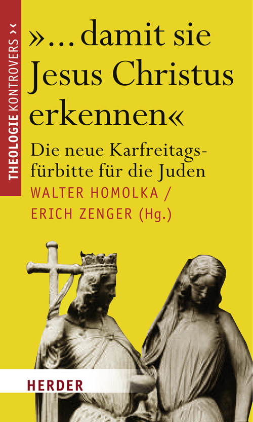 Cover: 9783451299643 | "... damit sie Jesus Christus erkennen" | Walter Homolka (u. a.)