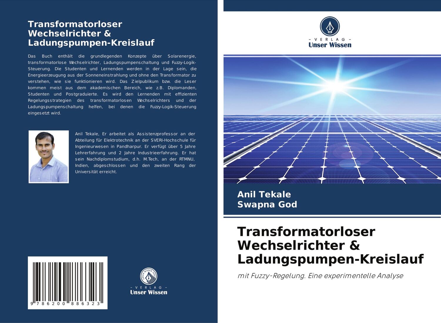 Cover: 9786200886323 | Transformatorloser Wechselrichter &amp; Ladungspumpen-Kreislauf | Buch