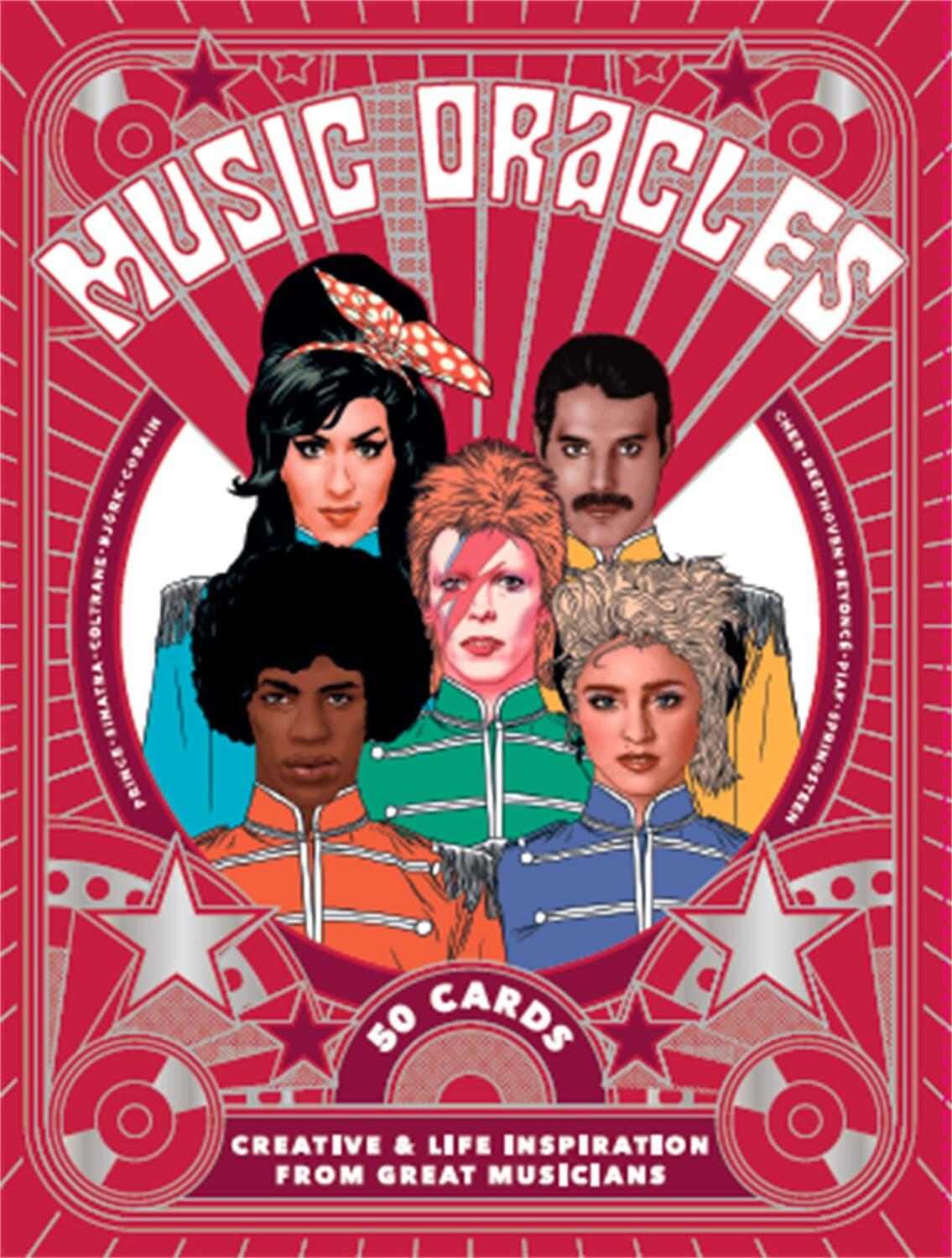 Cover: 9781786274229 | Music Oracles: Creative and Life Inspiration from 50 Musical Icons...