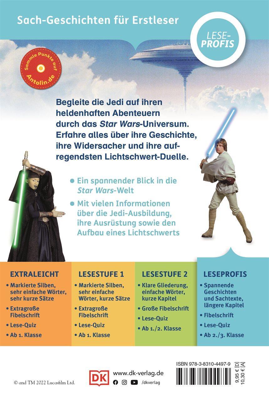 Rückseite: 9783831044979 | SUPERLESER! Star Wars(TM) Die Geschichte der Jedi | Buch | SUPERLESER!