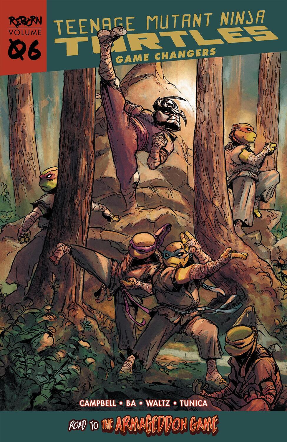 Cover: 9781684059645 | Teenage Mutant Ninja Turtles: Reborn, Vol. 6 - Game Changers | Buch