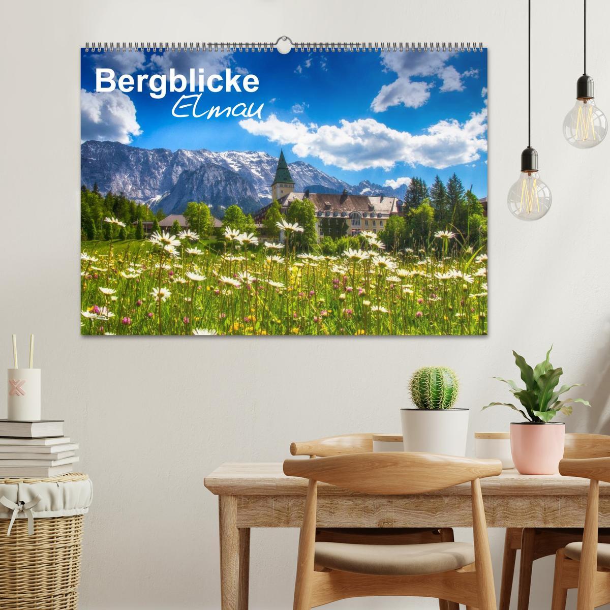 Bild: 9783435611522 | Bergblicke - Elmau (Wandkalender 2025 DIN A2 quer), CALVENDO...