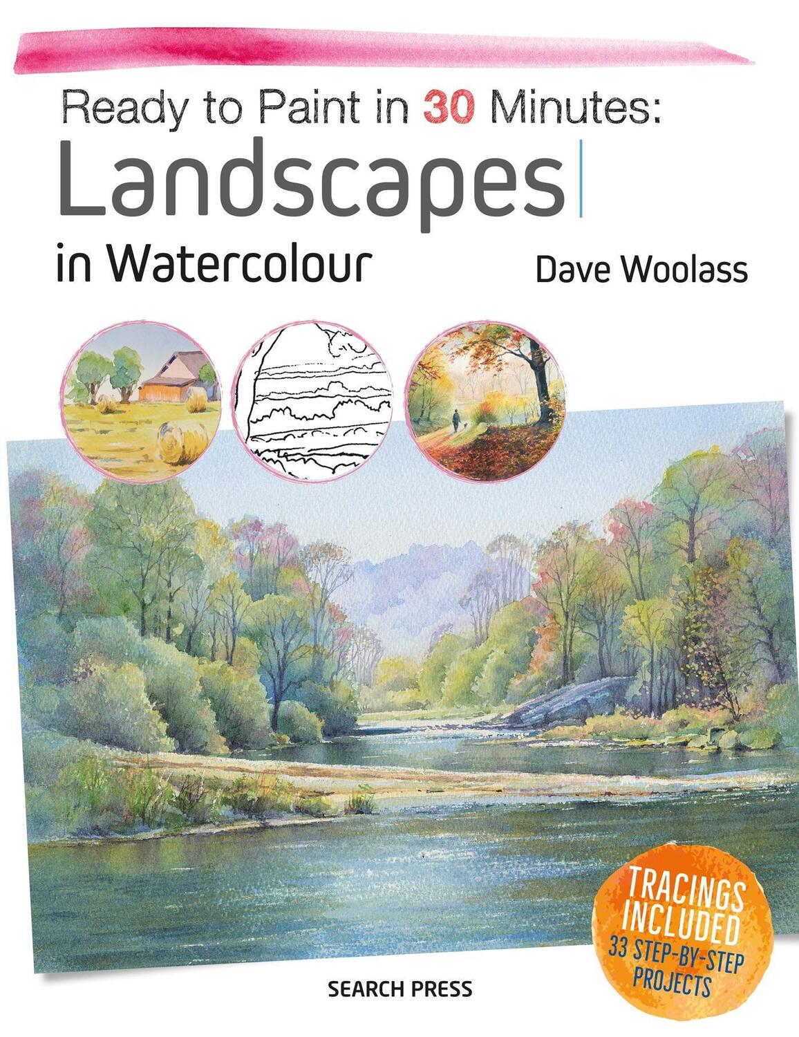Cover: 9781782214144 | Ready to Paint in 30 Minutes: Landscapes in Watercolour | Dave Woolass