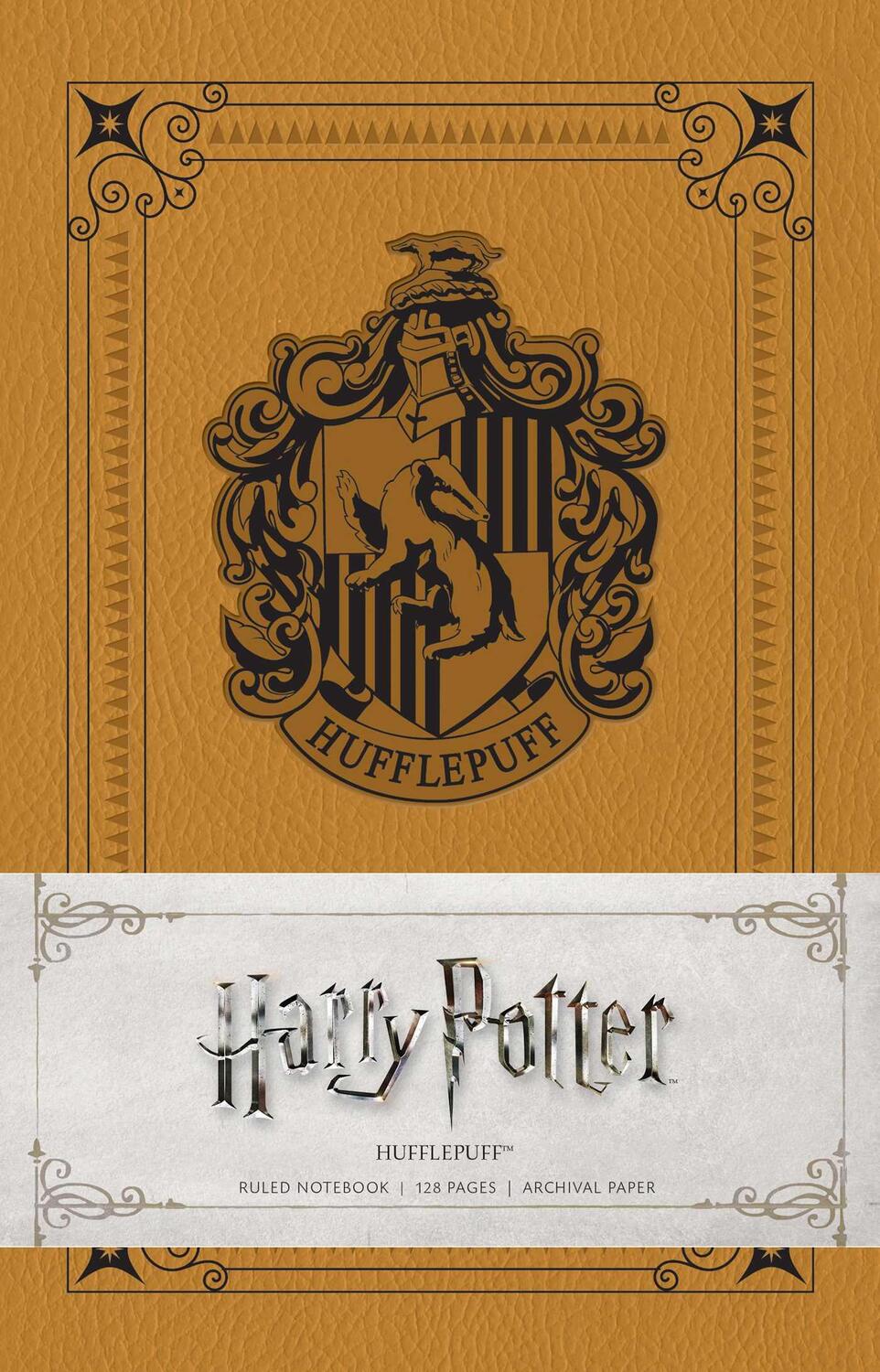 Cover: 9781683832867 | Harry Potter: Hufflepuff Ruled Notebook | Insight Editions | Buch