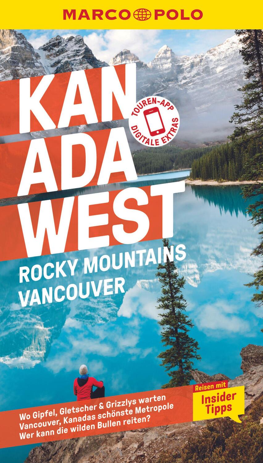 Cover: 9783829731911 | MARCO POLO Reiseführer Kanada West, Rocky Mountains, Vancouver | Buch
