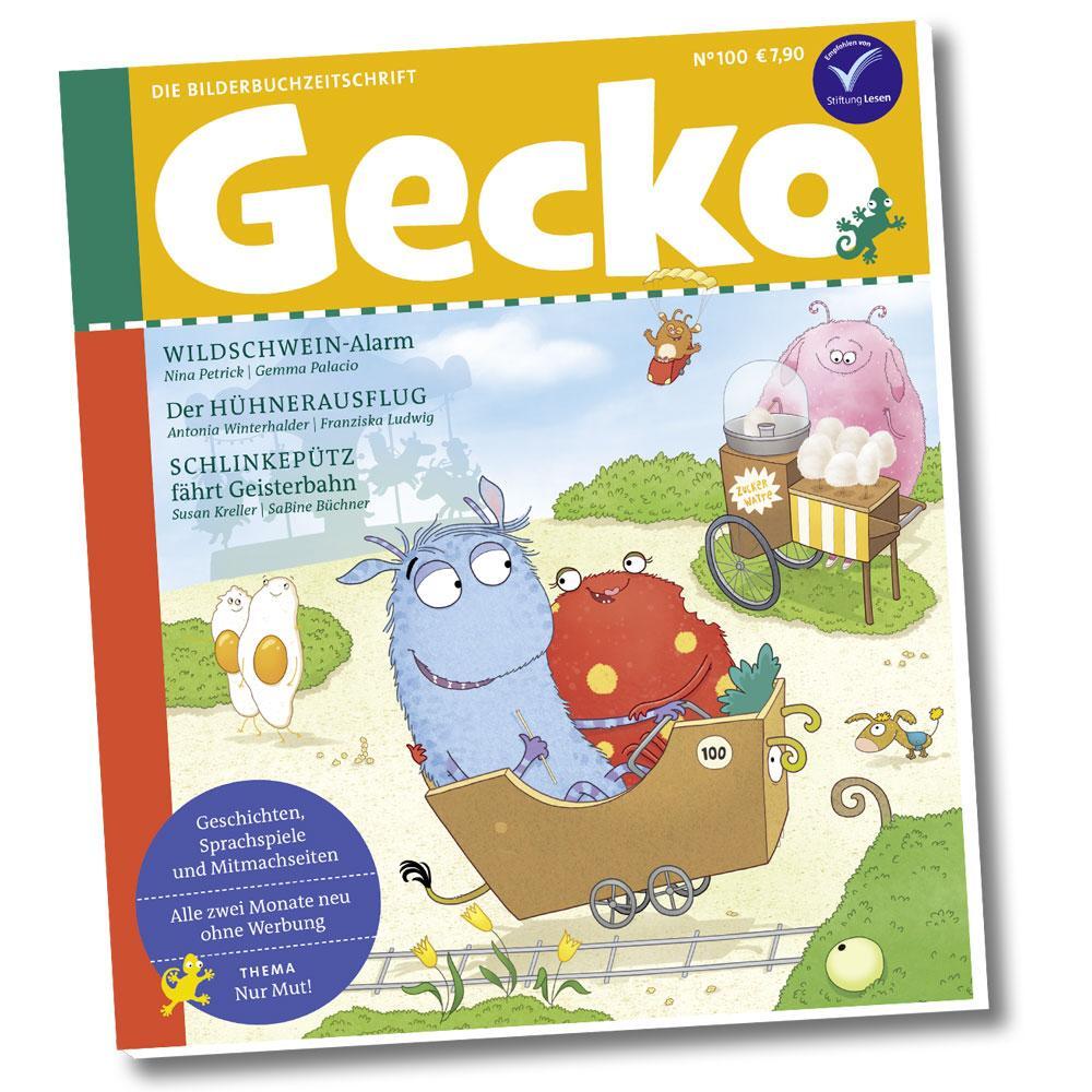 Cover: 9783940675996 | Gecko Kinderzeitschrift Band 100 | Thema: Nur Mut! | Petrick (u. a.)