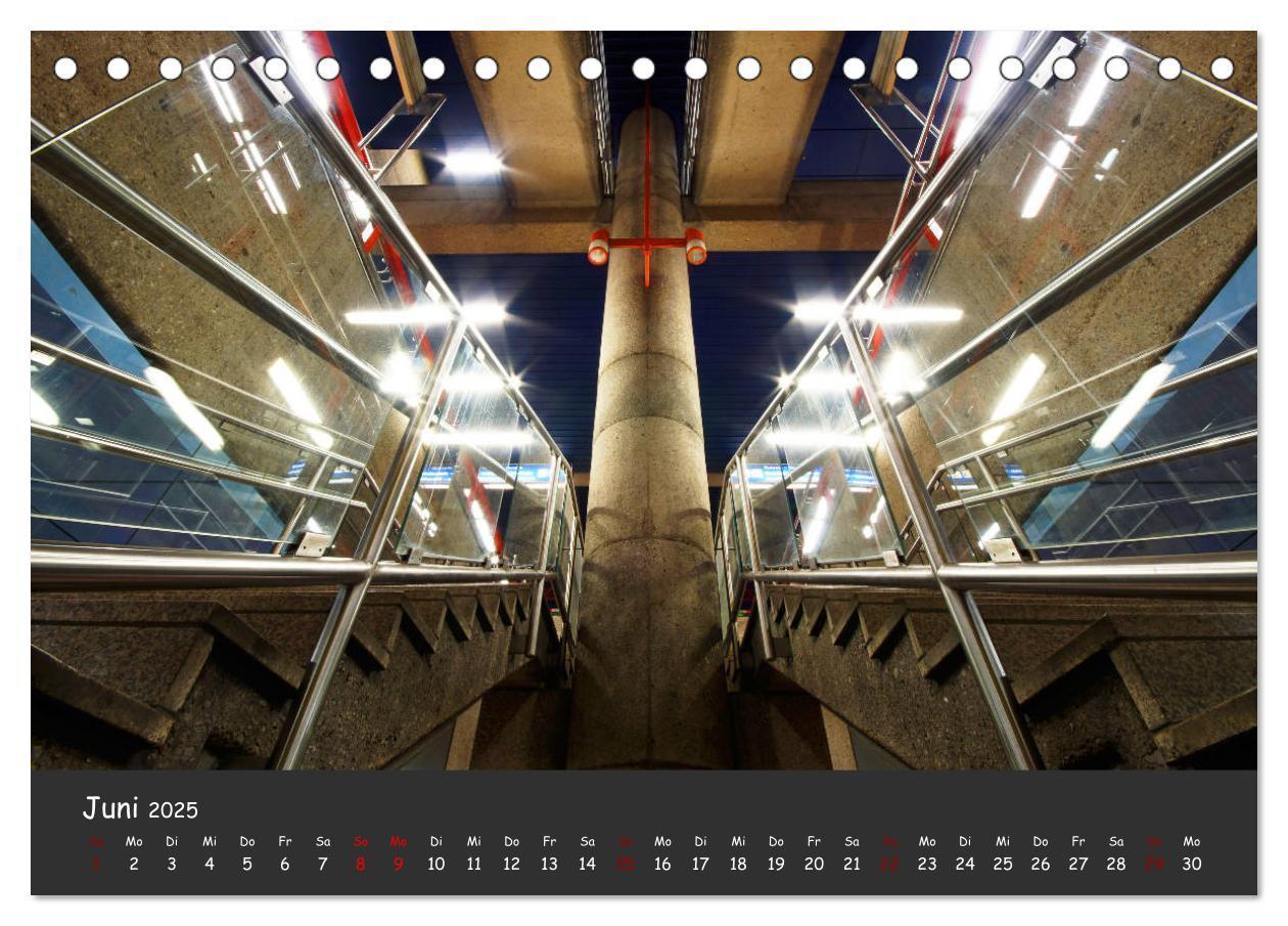 Bild: 9783435316694 | U-Bahn-Stationen des Westens (Tischkalender 2025 DIN A5 quer),...