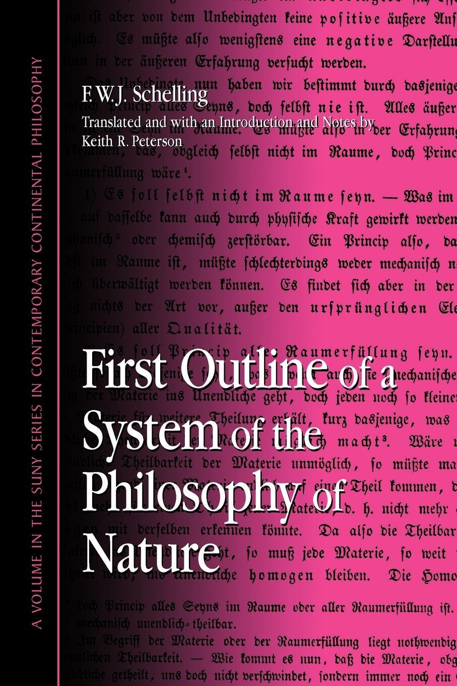 Cover: 9780791460047 | First Outline of a System of the Philosophy of Nature | Schelling