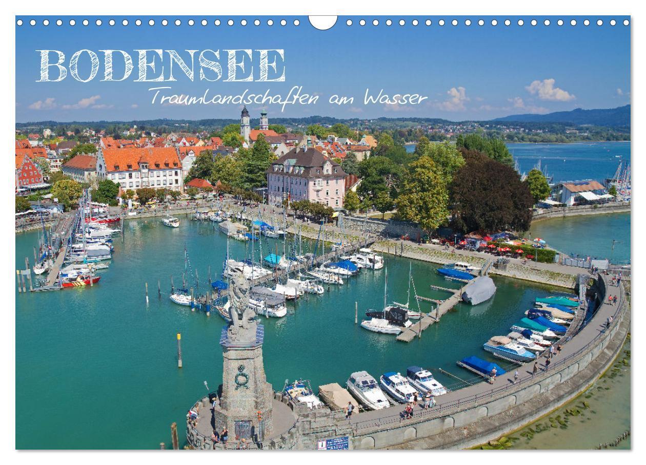 Cover: 9783675626997 | Bodensee - Traumlandschaften am Wasser (Wandkalender 2024 DIN A3...
