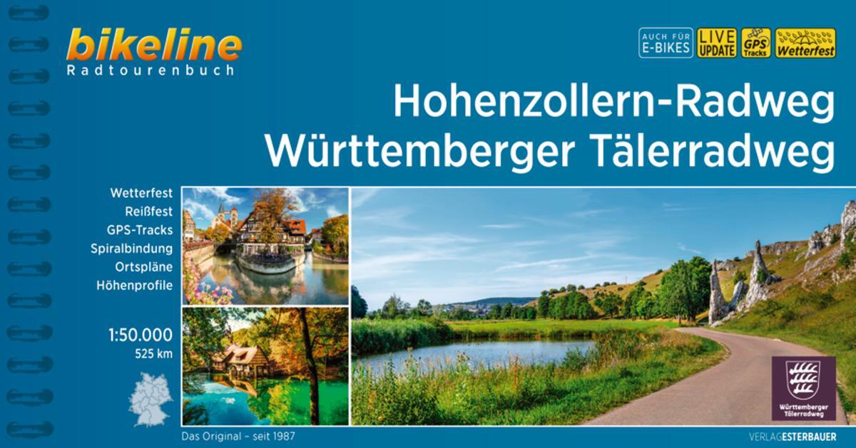Cover: 9783711101167 | Hohenzollern-Radweg Württemberger Tälerradweg | Esterbauer Verlag