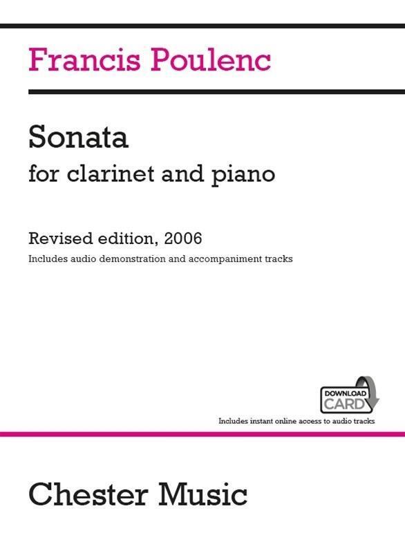 Cover: 9781783059515 | Sonata For Clarinet And Piano | Chester Music | EAN 9781783059515