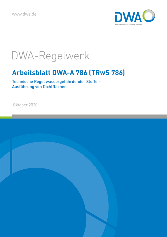 Cover: 9783968620077 | Arbeitsblatt DWA-A 786 (TRwS 786) Technische Regel...