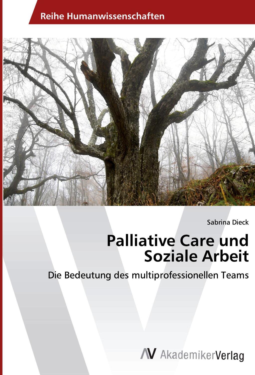Cover: 9783330514904 | Palliative Care und Soziale Arbeit | Sabrina Dieck | Taschenbuch