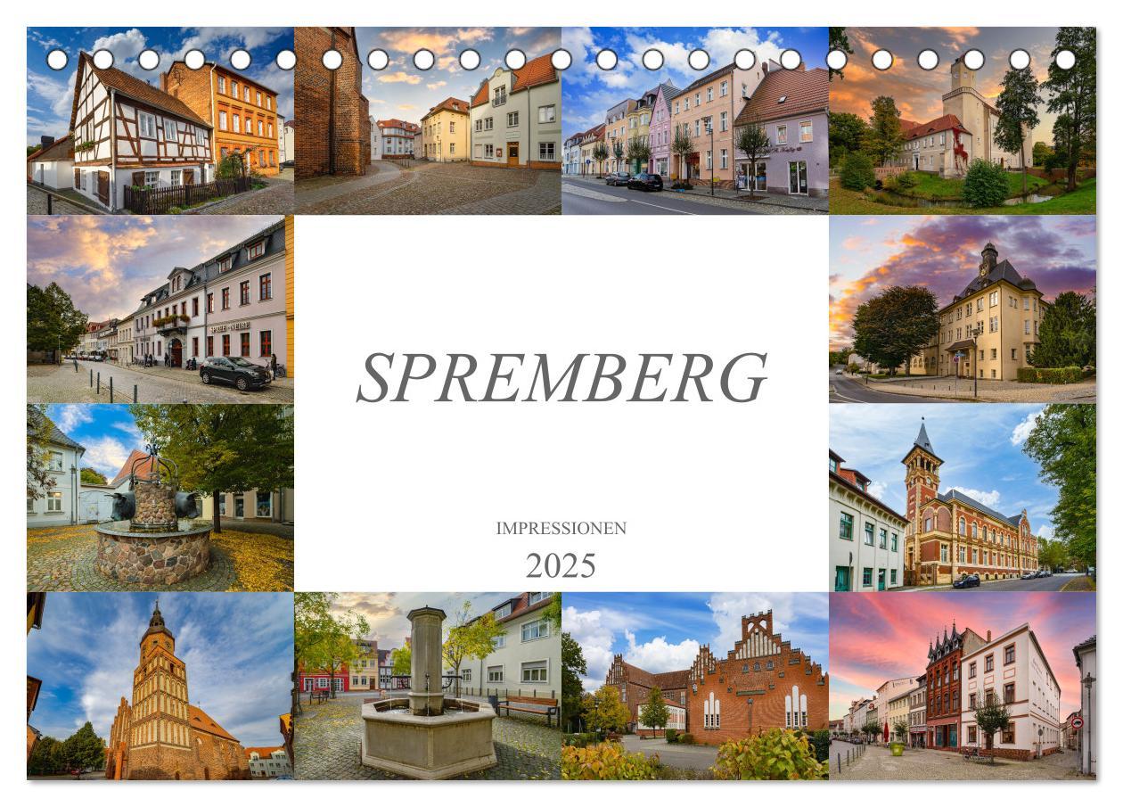 Cover: 9783383991110 | Spremberg Impressionen (Tischkalender 2025 DIN A5 quer), CALVENDO...