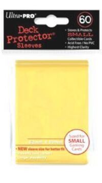 Cover: 74427829704 | Yellow Protector (small) (60) | Ultra Pro! | EAN 0074427829704