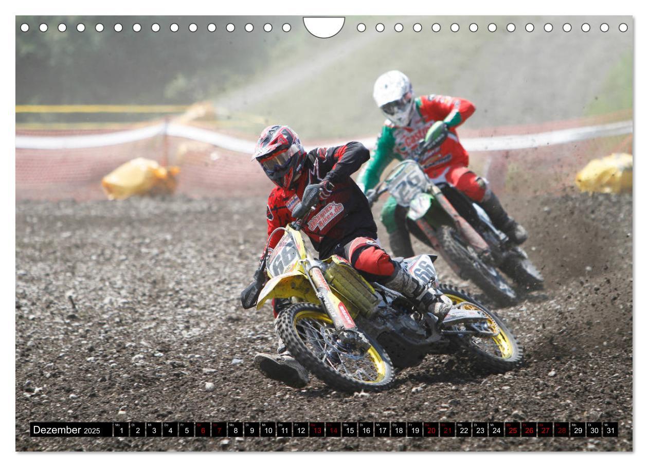 Bild: 9783435131921 | Moto Cross (Wandkalender 2025 DIN A4 quer), CALVENDO Monatskalender