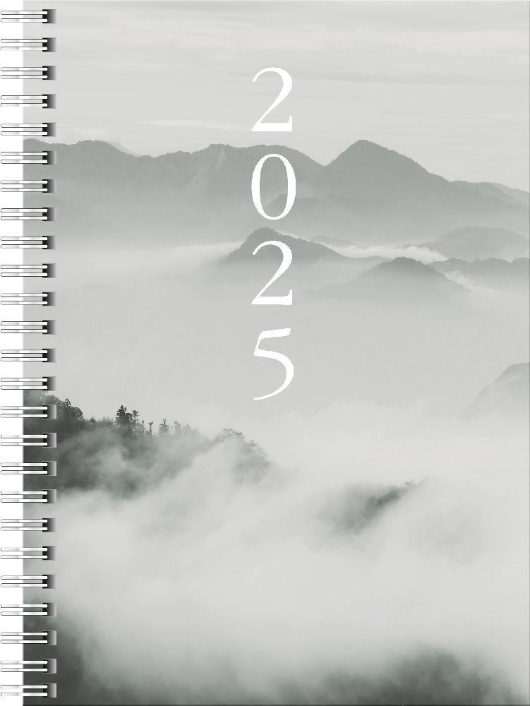 Cover: 4003273785069 | Buchkalender Modell Timing 1 (2025) Cloudy Mountains | Kalender | 2025