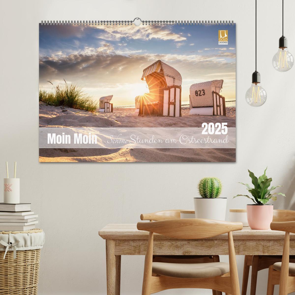 Bild: 9783383939617 | Moin Moin Schöne Stunden am Ostseestrand (Wandkalender 2025 DIN A2...