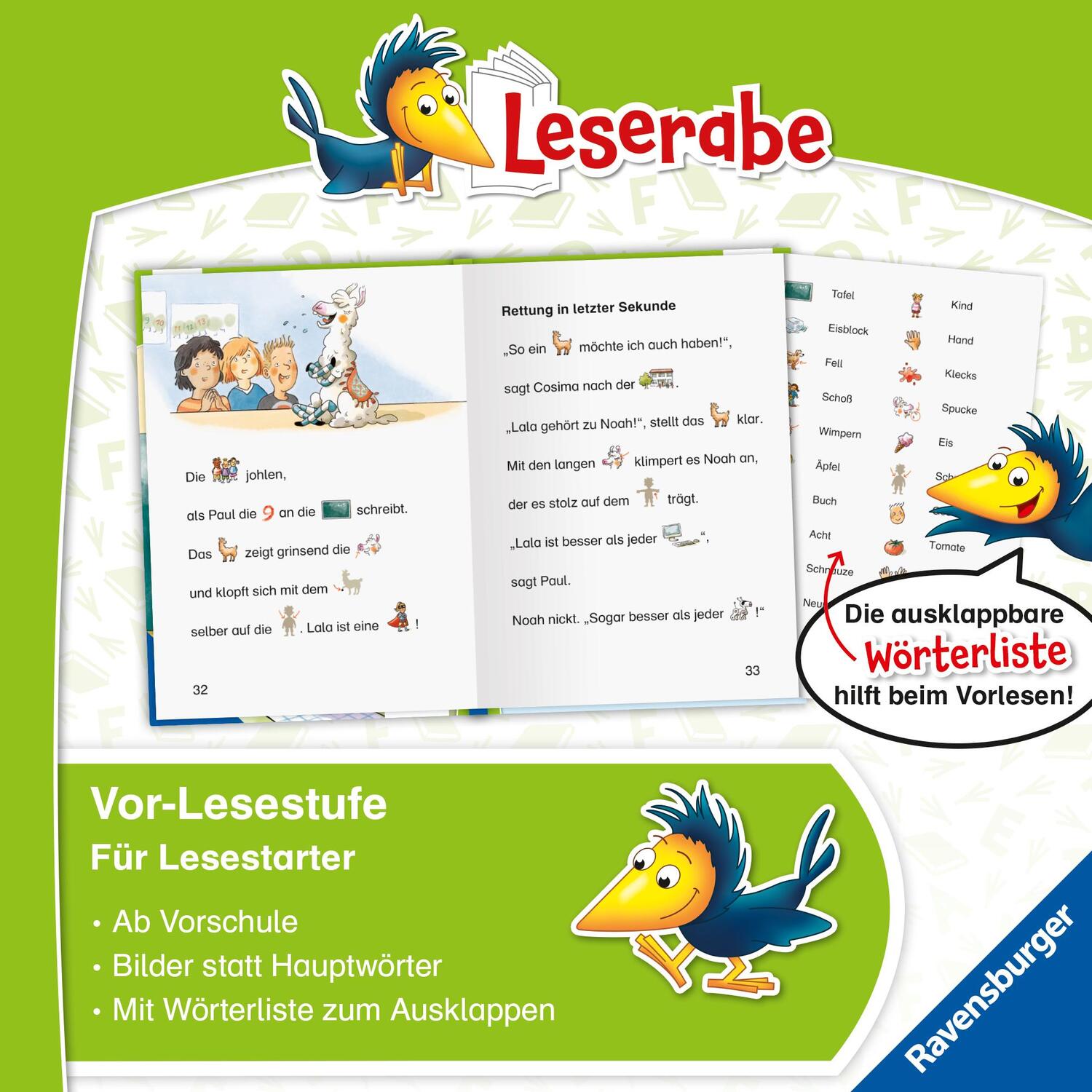 Bild: 9783473462131 | Lala, das labernde Lama - Leserabe ab Vorschule - Erstlesebuch für...