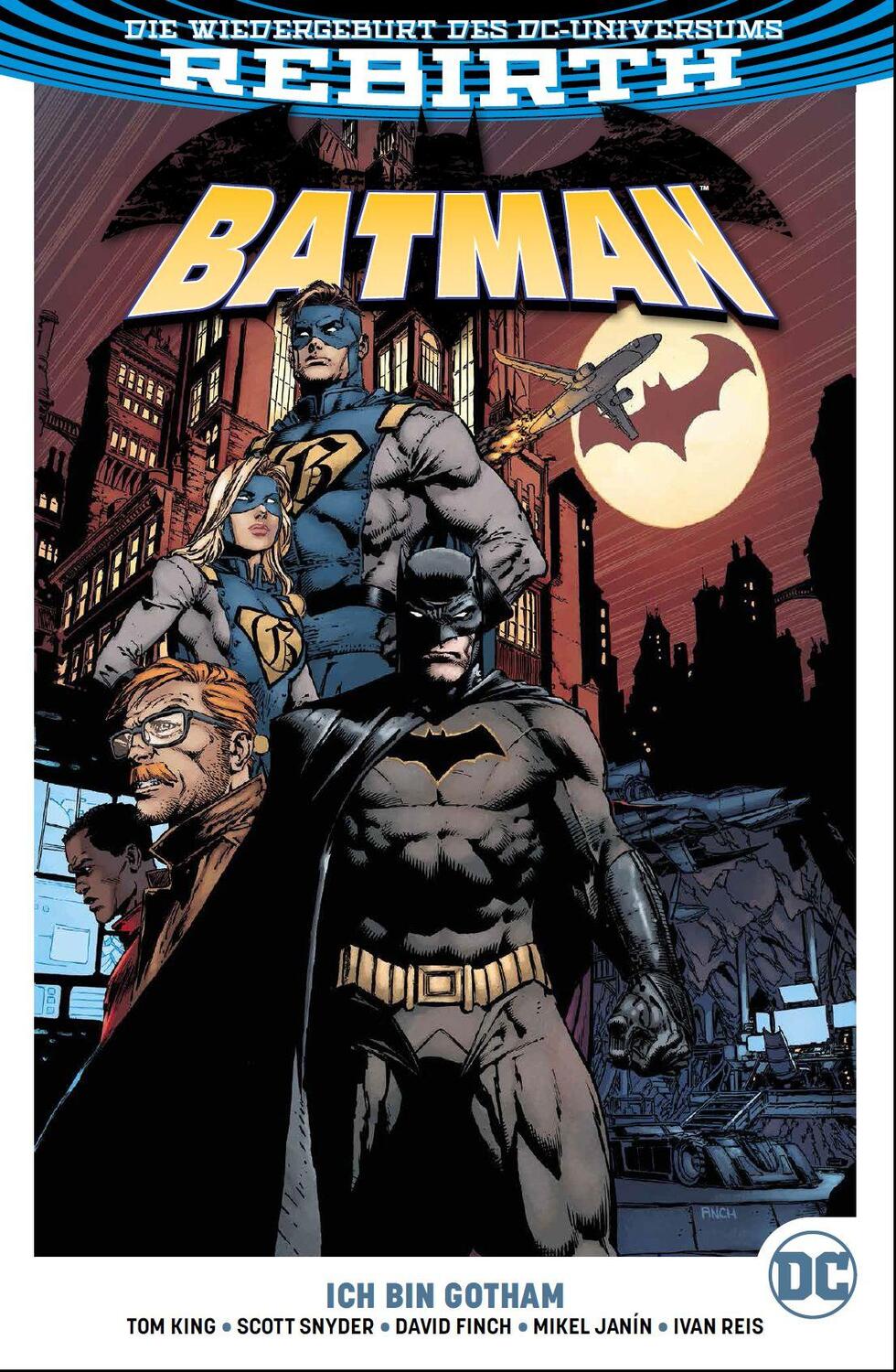Cover: 9783741604799 | Batman | Bd. 1 (2. Serie): Ich bin Gotham | Tom King | Taschenbuch