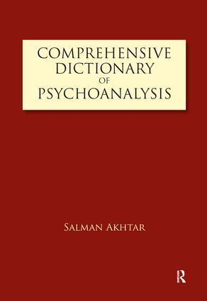 Cover: 9781855754713 | Comprehensive Dictionary of Psychoanalysis | Salman Akhtar | Buch