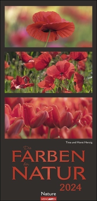 Cover: 9783840084355 | Die Farben der Natur Kalender 2024. Stilvoller Foto-Wandkalender...
