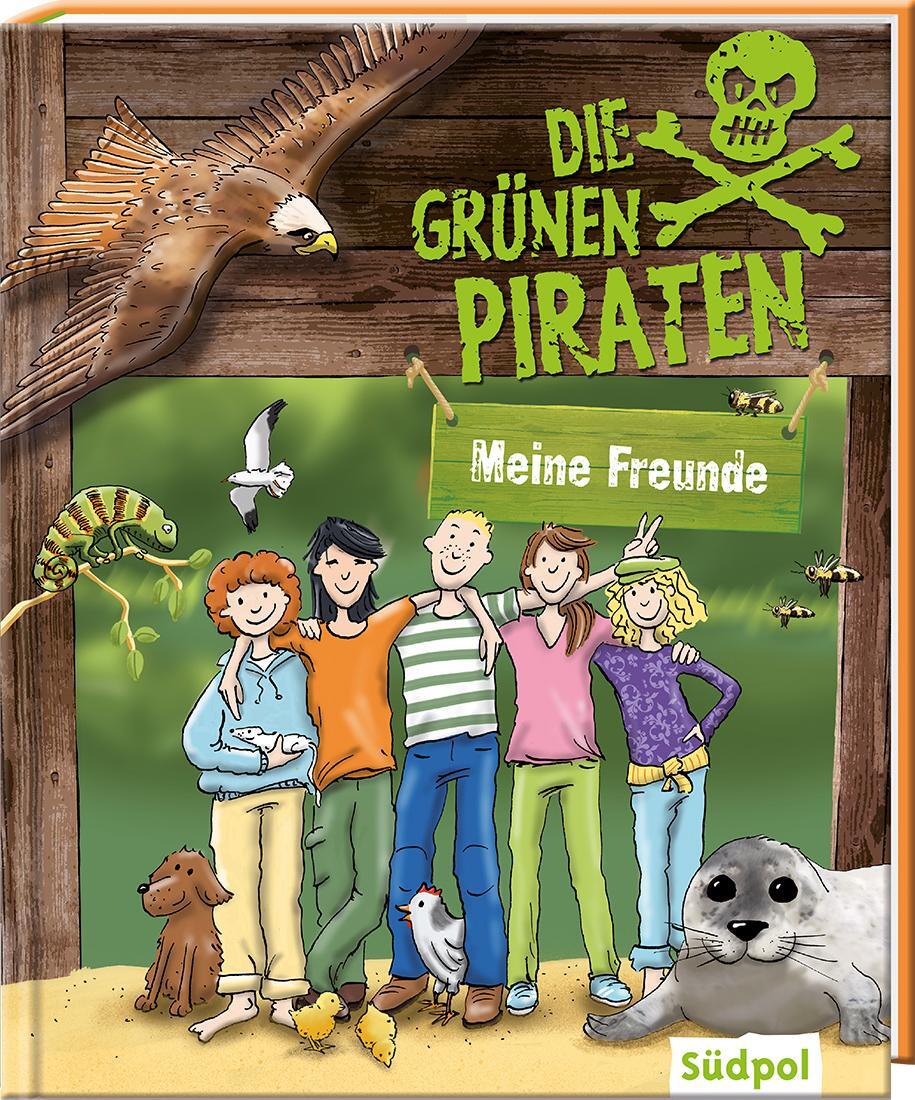 Cover: 9783943086522 | Das Grüne Piraten-Freundebuch | Andrea Poßberg (u. a.) | Buch | 128 S.
