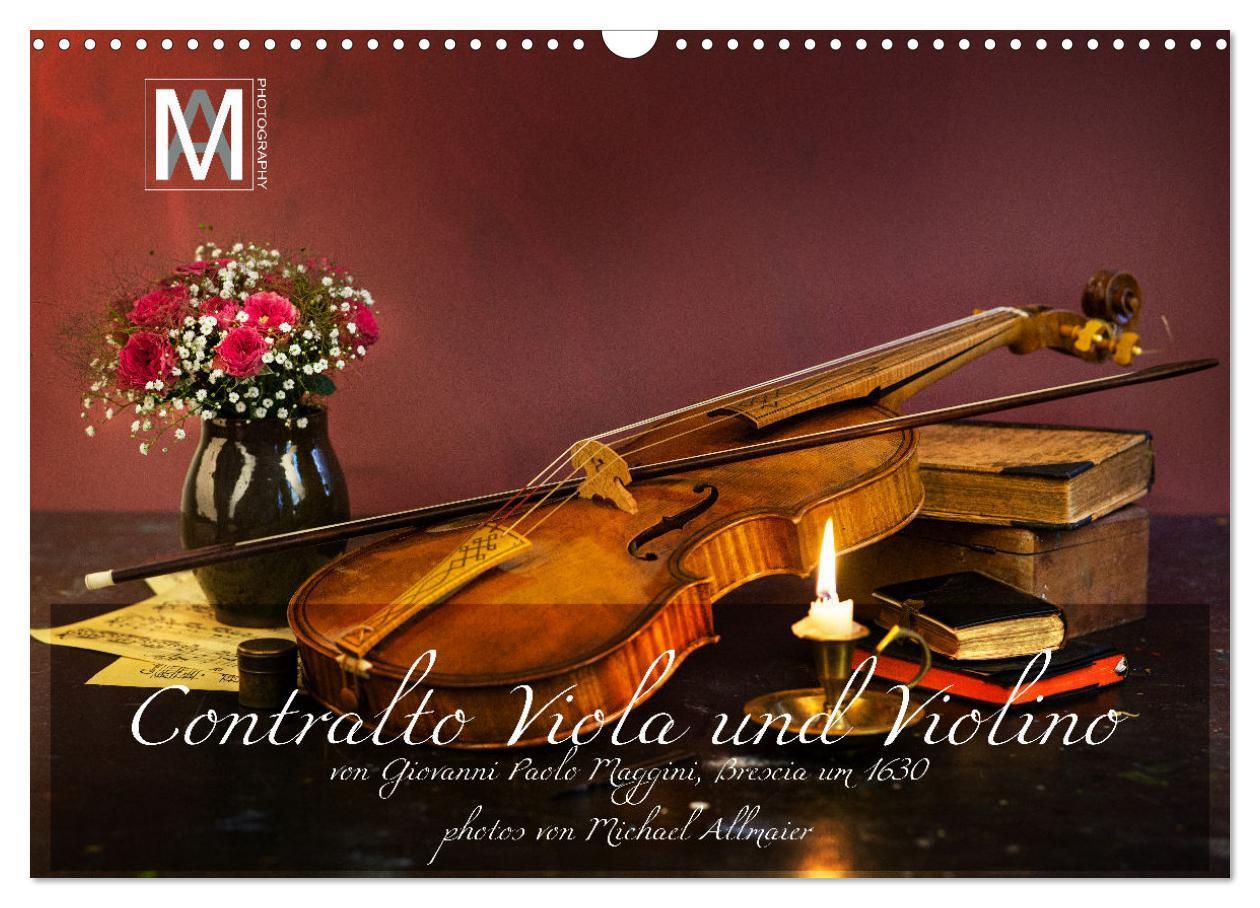 Cover: 9783675674134 | Centralto Viola und Violino (Wandkalender 2024 DIN A3 quer),...
