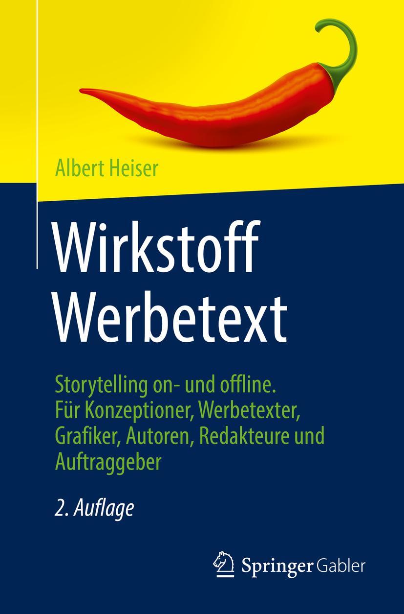 Cover: 9783658371586 | Wirkstoff Werbetext | Albert Heiser | Taschenbuch | Paperback | xx