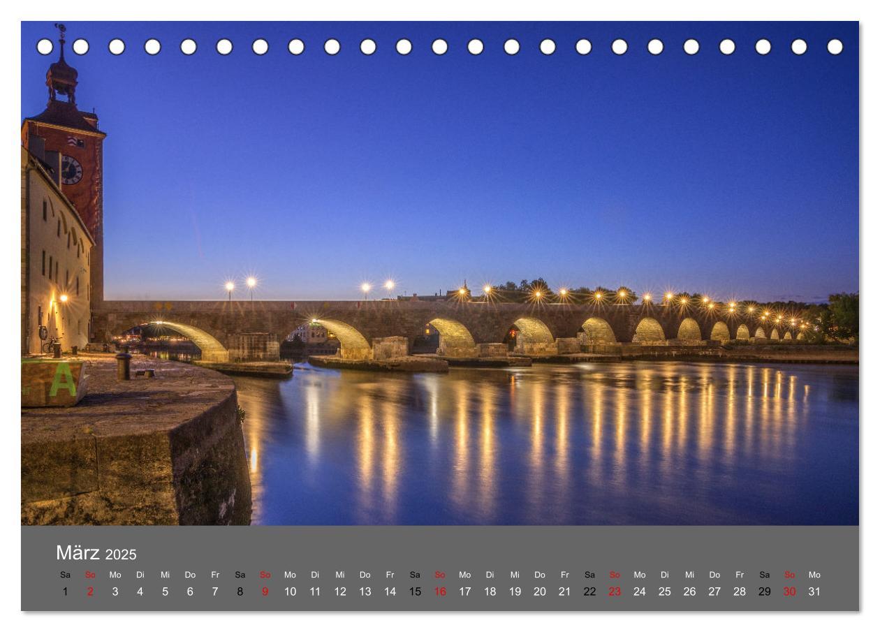 Bild: 9783435018390 | Regensburg - Stadtansichten (Tischkalender 2025 DIN A5 quer),...