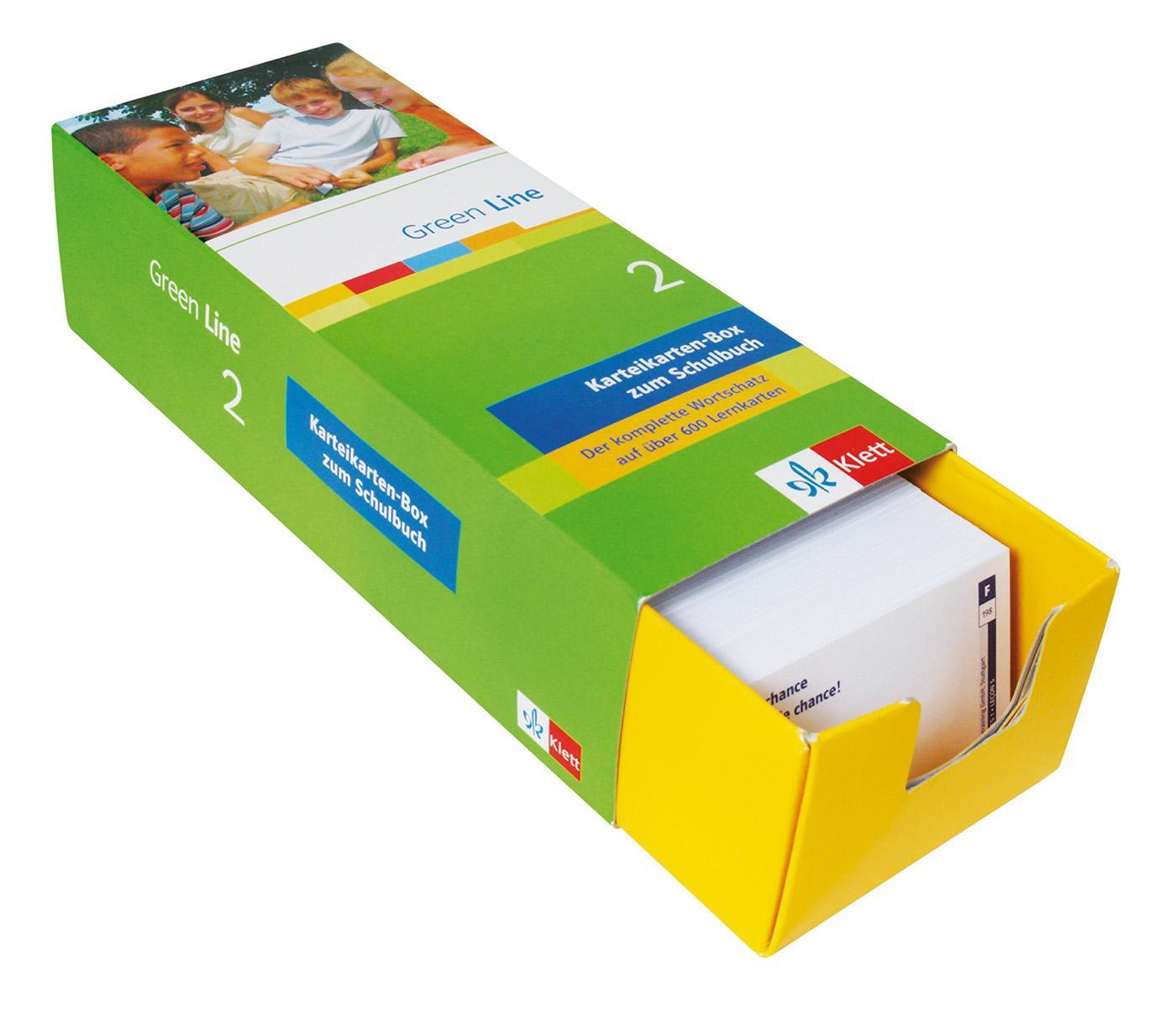 Cover: 9783129240137 | Green Line 2. Vokabel-Lernbox | Box | Vokabel-Lernbox | Englisch