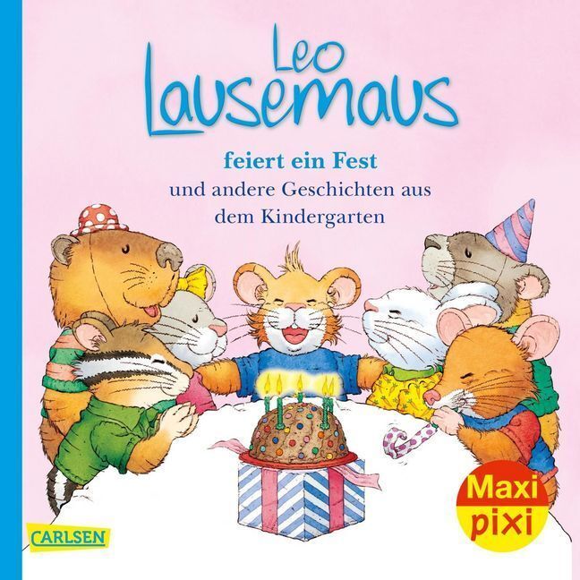 Cover: 9783551032355 | Maxi Pixi 322: Leo Lausemaus feiert ein Fest | Marco Campanella | Buch