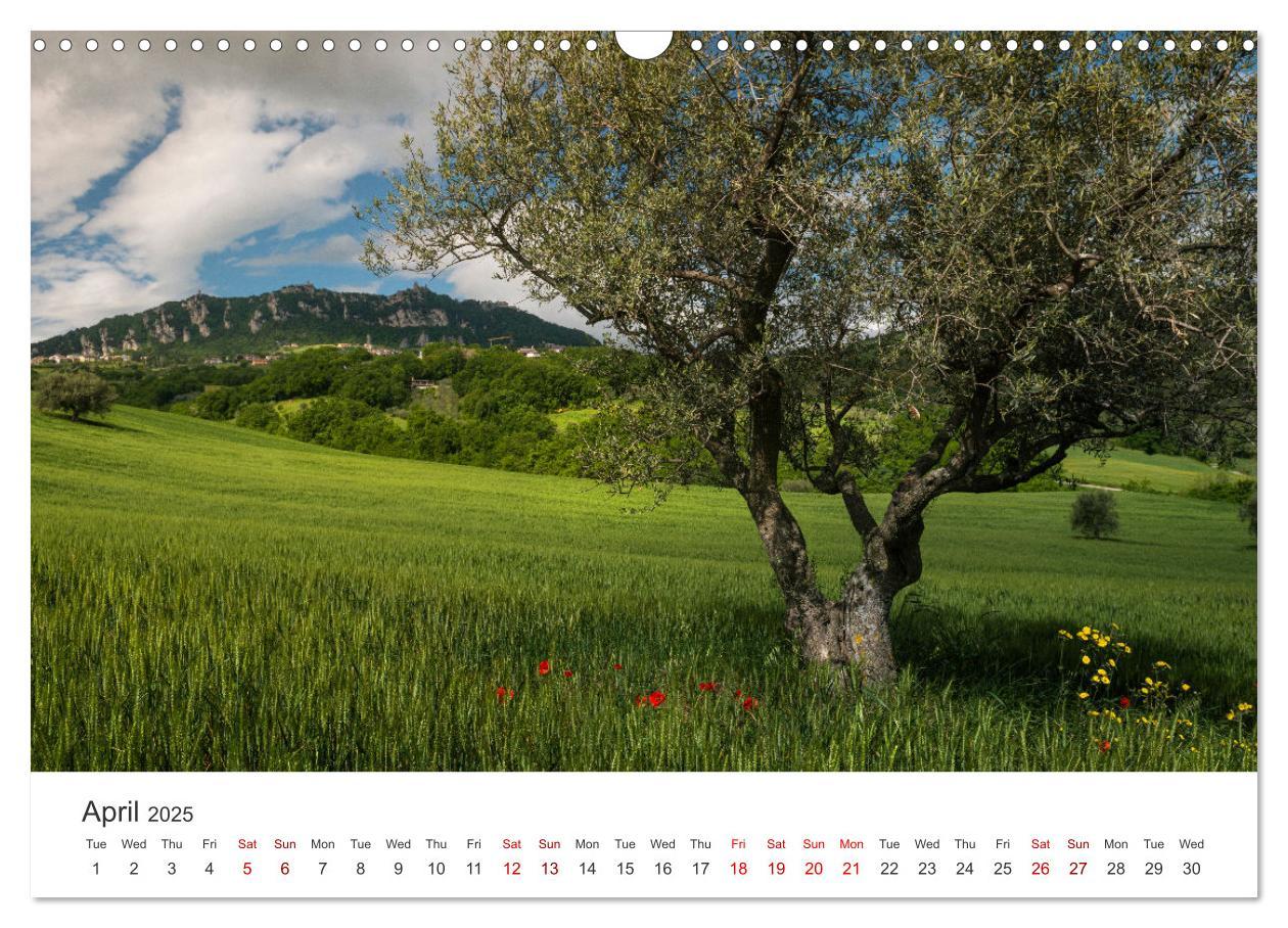 Bild: 9781325931149 | San Marino The oldest Republic in the world (Wall Calendar 2025 DIN...