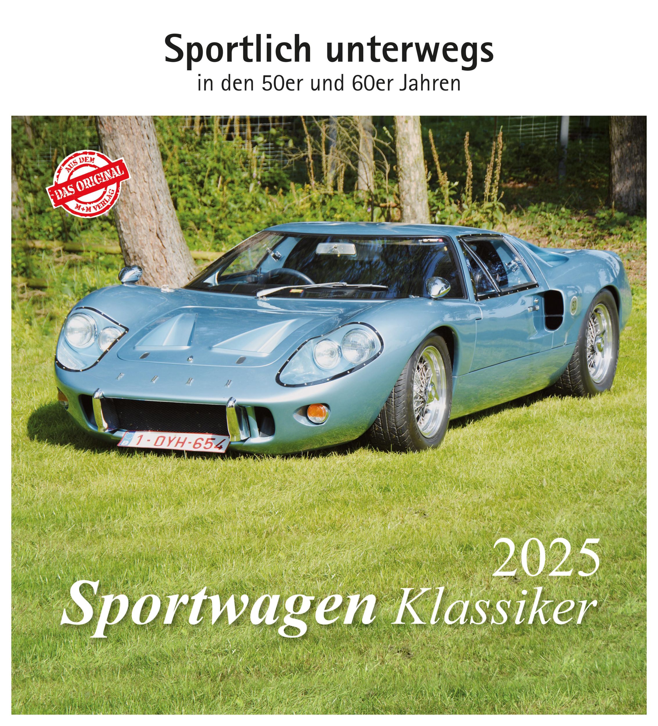 Cover: 9783961666560 | Sportwagen Klassiker 2025 | Automobilgeschichte | Kalender | 13 S.