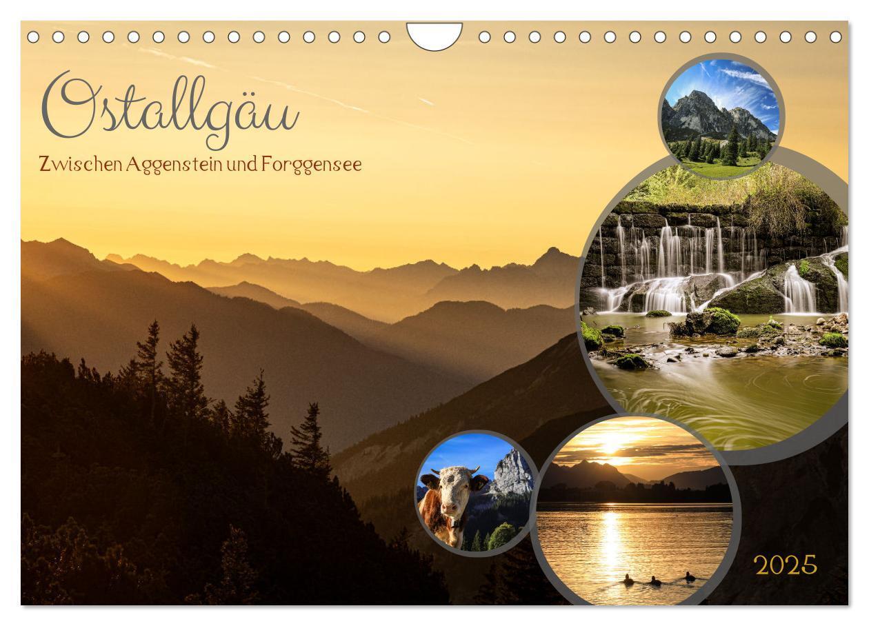 Cover: 9783383839474 | Ostallgäu - Zwischen Aggenstein und Forggensee (Wandkalender 2025...