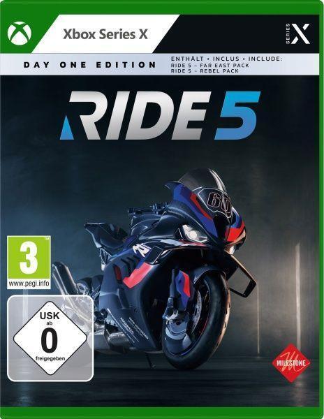 Cover: 8057168507270 | RIDE 5 Day One Edition (XBox Series X - XSRX) | Milestone | DVD-ROM